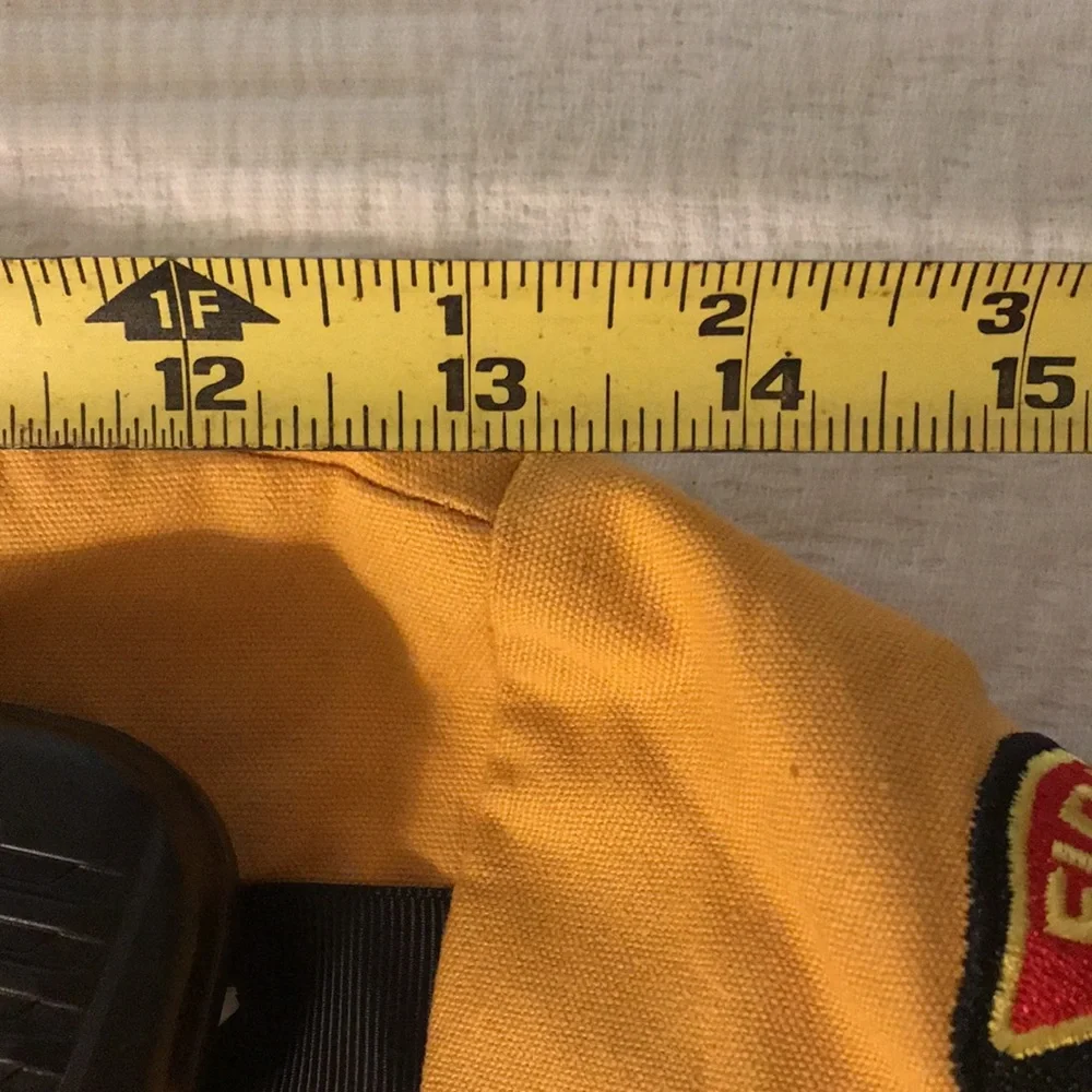 Teetotal Fireman Costume Jacket w/ Microphone & Matching Pants Halloween 7 to 8